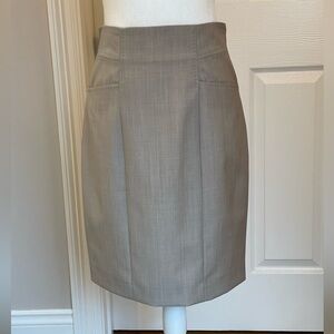 Never worn - Ellie Tahari virgin wool pencil skirt with front pockets